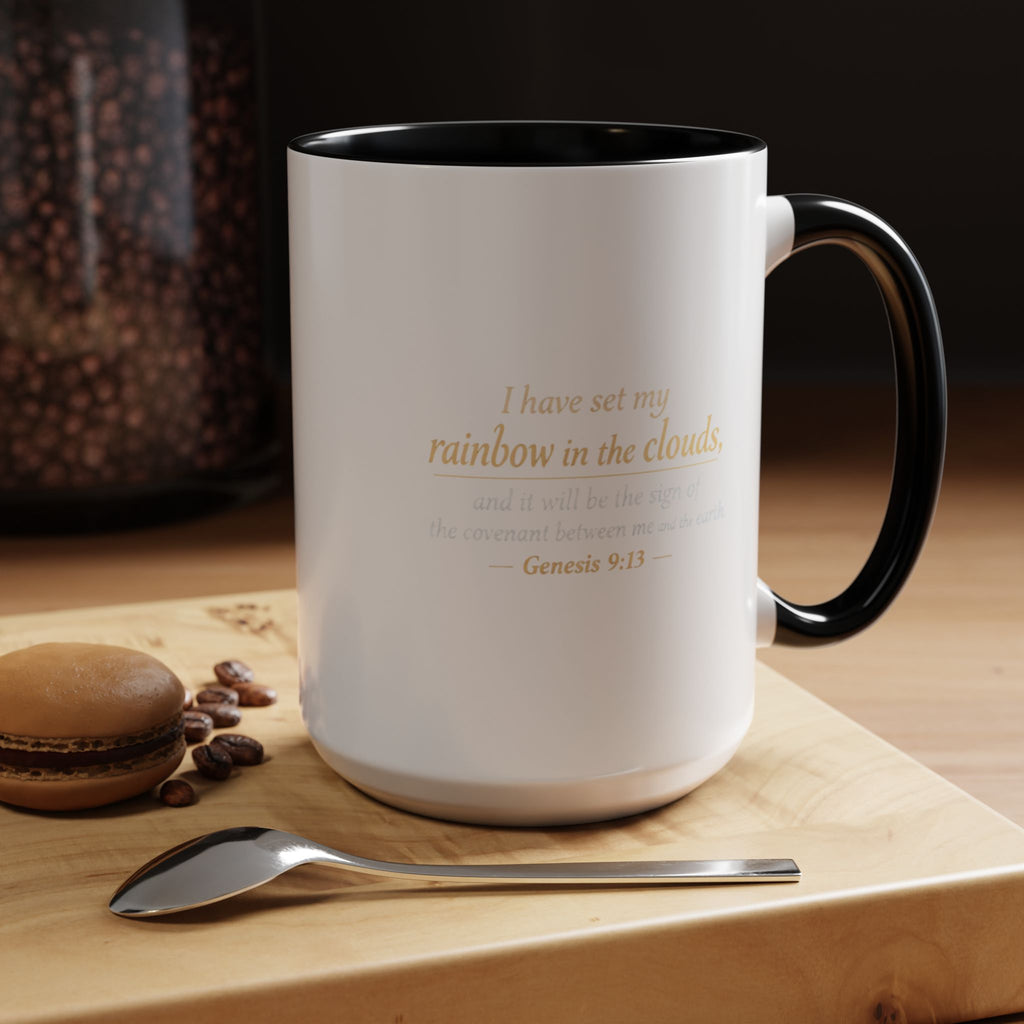 Noah Bible Mug – Cute Christian Coffee Cup | Noah’s Ark Faith Gift